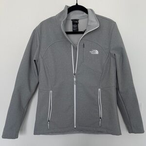 The North Face Women's Apex Bionic Softshell Windwall Jacket, Gray - Size L